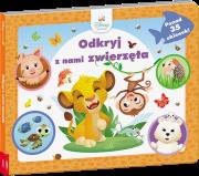 Okładka książki Disney Maluch Odkryj z nami zwierzęta OK-9204