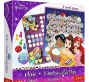 Opakowanie Disney Princess 2w1 Chińczyk -Węże i drabiny TREFL
