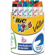 Display Marker Suchościeralny BIC KIDS Mini Velleda Kubek 24szt.. Wydawca: Bic. Dadada.pl Opakowanie Display Marker Suchościeralny BIC KIDS Mini Velleda Kubek 24szt.