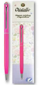 Opakowanie Długopis 0,7mm Cristallo Swarovski różowy