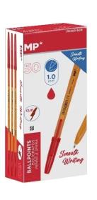 Opakowanie Długopis 1.0mm czerwony (50szt)