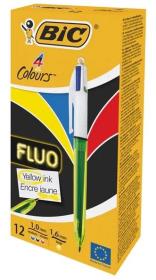 Opakowanie Długopis 4 Colors Fluo mix (12szt) BIC