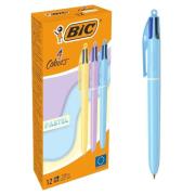 Opakowanie Długopis 4 Colours Pastel (12szt) BIC