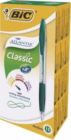 Opakowanie Długopis Atlantis Classic zielony (12szt) BIC
