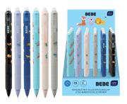 Opakowanie Długopis auto ścieralny z gripem Bebe Kids (24szt)