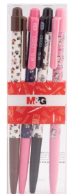 Długopis automat 0.7mm Cats&Dogs nieb 4szt M&G. Wydawca: M&G. Dadada.pl Opakowanie Długopis automat 0.7mm Cats&Dogs nieb 4szt M&G