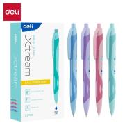 Opakowanie Długopis automat. 0,7mm Xtream nieb (12szt) DELI