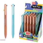 Długopis automatyczny czterokolorowy (24szt) EASY. Wydawca: Easy Stationery. Dadada.pl Opakowanie Długopis automatyczny czterokolorowy (24szt) EASY