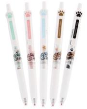 Opakowanie Długopis automatyczny żelowy Cats 0,5mm czarny