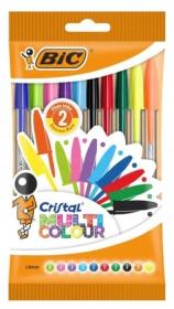 Opakowanie Długopis Cristal Multicolour 10szt