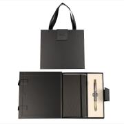 Długopis + notes Elegant premium grafitowo-złoty. Wydawca: CRESCO. Dadada.pl Opakowanie Długopis + notes Elegant premium grafitowo-złoty