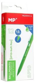 Opakowanie Długopis olejowy 1,0mm jasnozielony (12szt)