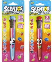 Długopis pachnący żelowy multikolor mix. Wydawca: Scentos. Dadada.pl Opakowanie Długopis pachnący żelowy multikolor mix