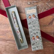 Opakowanie Długopis Ptaszki rudziki Święta