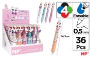 Opakowanie Długopis ścieralny 4-kolorowy Gwiazda (36szt)