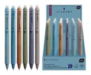 Opakowanie Długopis ścieralny z gripem Academy nieb (24szt)