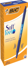 Długopis Soft Feel niebieski (12szt) BIC. Wydawca: Bic. Dadada.pl Opakowanie Długopis Soft Feel niebieski (12szt) BIC