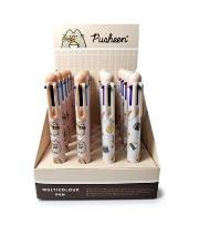 Opakowanie Długopis wielokolorowy 6kol. Pusheen Sushi (20szt)