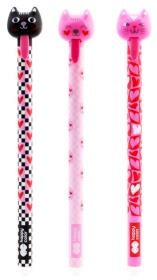 Opakowanie Długopis wymazywalny Love Cats niebieski (36szt)