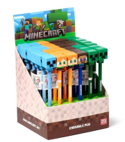 Opakowanie Długopis z silikonową nakładką Minecraft (36szt)