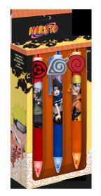 Długopis z Toperem Naruto 3 sztuki NA00004. Wydawca: Kids Euroswan. Dadada.pl Opakowanie Długopis z Toperem Naruto 3 sztuki NA00004