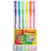 Opakowanie Długopis Żel.fluo Kpl/6 Ga1030