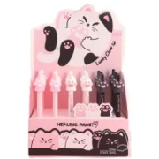Opakowanie Długopis żelowy Cat Paw 0,5mm nieb (36szt)