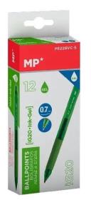 Opakowanie Długopis żelowy jasnozielony (12szt)