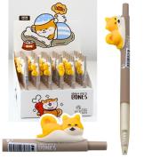 Opakowanie Długopis żelowy Piesek Shiba niebieski (36szt)