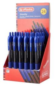Opakowanie Długopis żelowy Smoothy nieb. 0,7mm (24szt)HERLITZ