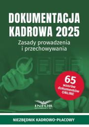 Okładka książki Dokumentacja Kadrowa 2025