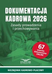Okładka książki Dokumentacja Kadrowa 2026