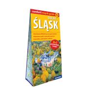 Dolny Śląsk laminowany map&guide 2w1 przewodnik i mapa. Autor:   Praca zbiorowa. Dadada.pl Okładka książki Dolny Śląsk laminowany map&guide 2w1 przewodnik i mapa