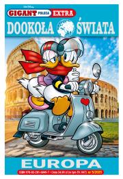 Dookoła świata. Europa. Gigant Poleca Extra. Tom 5/2025. Autor: Opracowanie zbiorowe. Dadada.pl Okładka książki Dookoła świata. Europa. Gigant Poleca Extra. Tom 5/2025