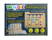 Drewniana układanka logiczna na czas Woodie. Wydawca: SWEDE. Dadada.pl Opakowanie Drewniana układanka logiczna na czas Woodie