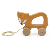 Drewniana zabawka do ciągnięcia Lis. Wydawca: Trixie Baby. Dadada.pl Opakowanie Drewniana zabawka do ciągnięcia Lis