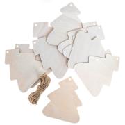 Drewniane zawieszki Boże Narodzenie 10szt. Wydawca: Dalprint. Dadada.pl Opakowanie Drewniane zawieszki Boże Narodzenie 10szt