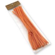 Opakowanie Druciki kreatywne 300x6mm pomarańczowe 30szt