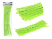 Opakowanie Druciki kreatywne jaskrawy zielony