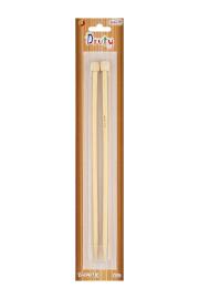 Opakowanie Druty dziewiarskie bambusowe 6mm 2szt