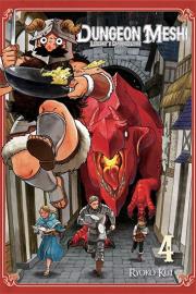 Dungeon Meshi. Tom 4. Autor: Ryoko Kui. Dadada.pl Okładka książki Dungeon Meshi. Tom 4