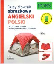 Okładka książki Duży słownik obrazkowy Angielski w.4
