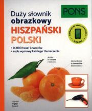 Duży słownik obrazkowy Hiszpański PONS. Autor: Opracowanie zbiorowe. Dadada.pl Okładka książki Duży słownik obrazkowy Hiszpański PONS