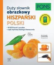 Okładka książki Duży słownik obrazkowy Hiszpański w.3