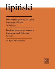 Okładka książki Dwa impromptus op. 34 posth., Impromptu Es-dur