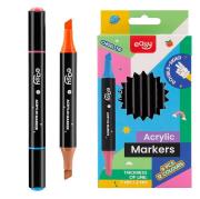 Dwustronny marker 12 kolorów 6szt. Wydawca: Easy Stationery. Dadada.pl Opakowanie Dwustronny marker 12 kolorów 6szt