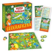 Dzieci kontra Rodzice. Wielka Gra Geograficzna. Wydawca: Kangur. Dadada.pl Opakowanie Dzieci kontra Rodzice. Wielka Gra Geograficzna