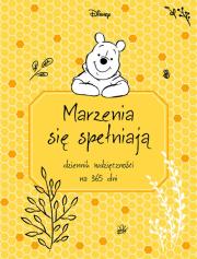 Okładka książki Dzienniczek wdzięczności. Disney Kubuś i przyjaciele