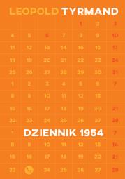 Dziennik 1954. Autor: Leopold Tyrmand. Dadada.pl Okładka książki Dziennik 1954