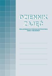 Opakowanie Dziennik zajęć realizowanych podczas wypoczynku